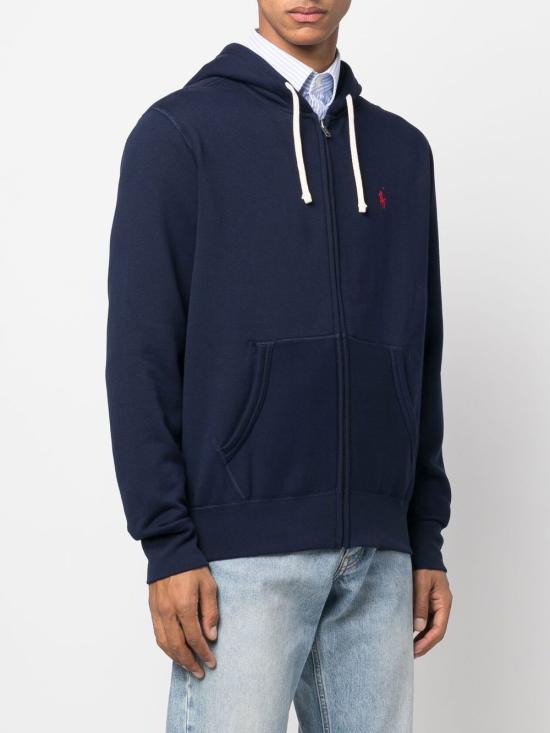 26FW 폴로 랄프로렌 후드 티셔츠 710813297 004 Blu - POLO RALPH LAUREN