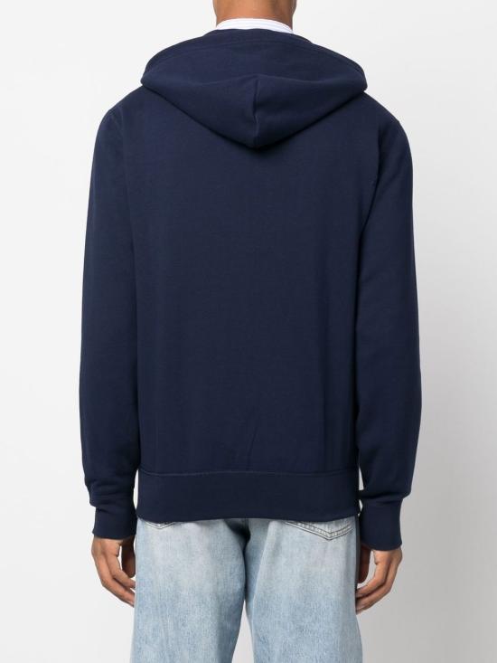 26FW 폴로 랄프로렌 후드 티셔츠 710813297 004 Blu - POLO RALPH LAUREN