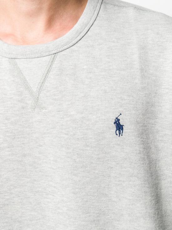 26FW 폴로 랄프로렌 포니 로고 자수 맨투맨 710766772 004 Grigio - POLO RALPH LAUREN