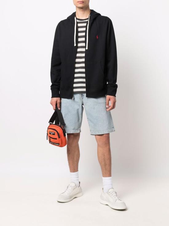26FW 폴로 랄프로렌 후드 티셔츠 710813297 001 Nero - POLO RALPH LAUREN