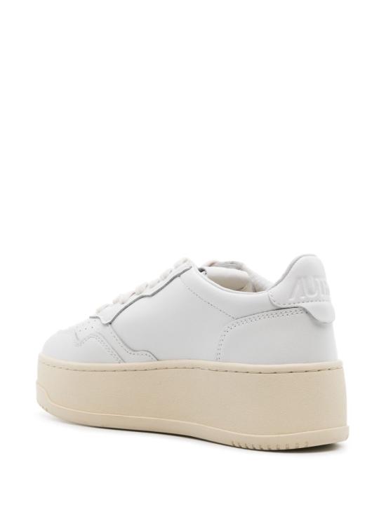 26FW 오트리 메달리스트 플랫폼 스니커즈 PTLWLL15 Bianco - AUTRY