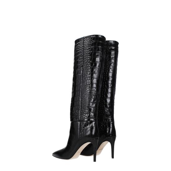 26FW 파리텍사스 부츠 PX548 XCOCOCARBONE Nero - PARIS TEXAS