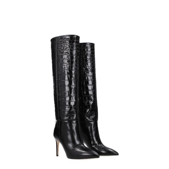 26FW 파리텍사스 부츠 PX548 XCOCOCARBONE Nero - PARIS TEXAS