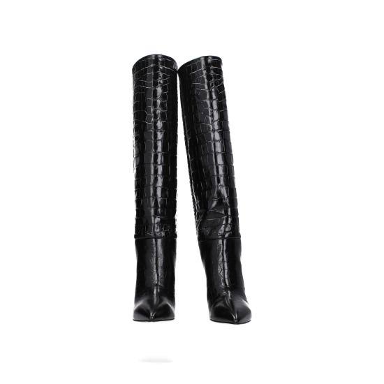 26FW 파리텍사스 부츠 PX548 XCOCOCARBONE Nero - PARIS TEXAS