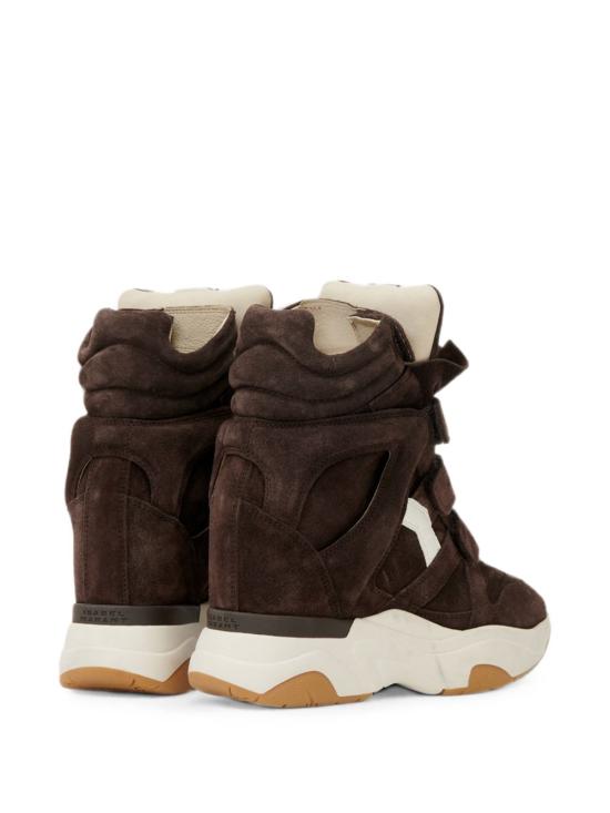 26FW 이자벨마랑 발스키 스웨이드 웨지 스니커즈 BK0009FA B4E10SCLMW MARRONE - ISABEL MARANT