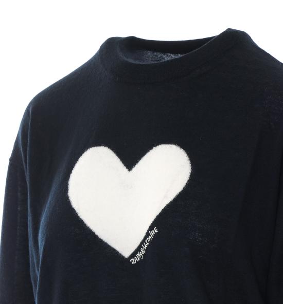 26FW 자딕앤볼테르 반팔 티셔츠 KWSW02974 011 BLACK - ZADIG & VOLTAIRE