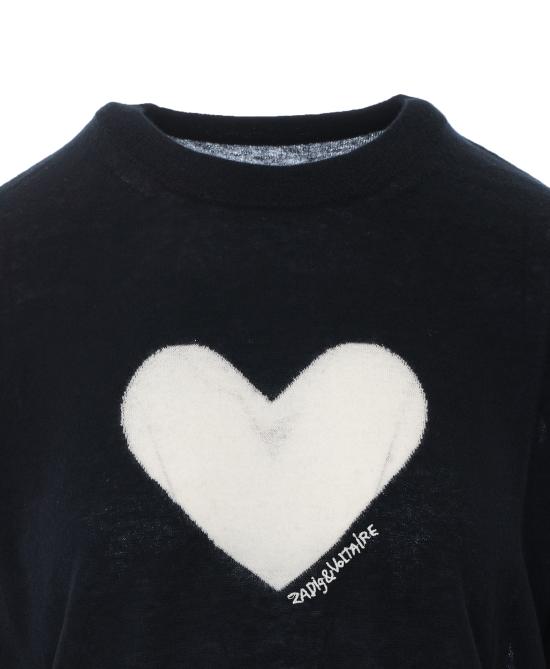 26FW 자딕앤볼테르 반팔 티셔츠 KWSW02974 011 BLACK - ZADIG & VOLTAIRE