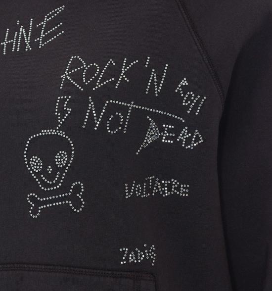 26FW 자딕앤볼테르 후드 티셔츠 JWSS01744 021 Grey - ZADIG & VOLTAIRE