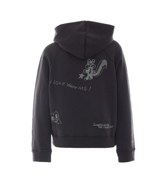 26FW 자딕앤볼테르 후드 티셔츠 JWSS01744 021 Grey - ZADIG & VOLTAIRE