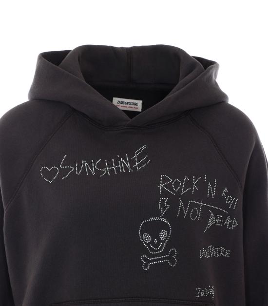 26FW 자딕앤볼테르 후드 티셔츠 JWSS01744 021 Grey - ZADIG & VOLTAIRE