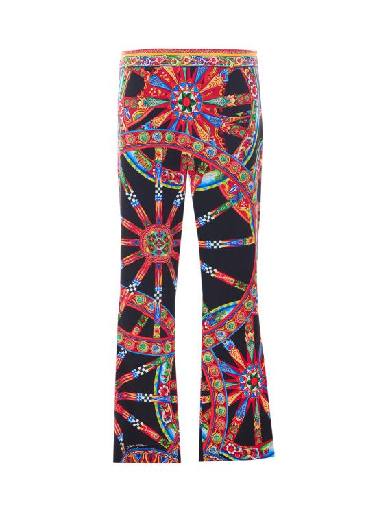 26FW 돌체앤가바나 스트레이트 팬츠 FTAG7T FSA9UHN6CL Multicolor