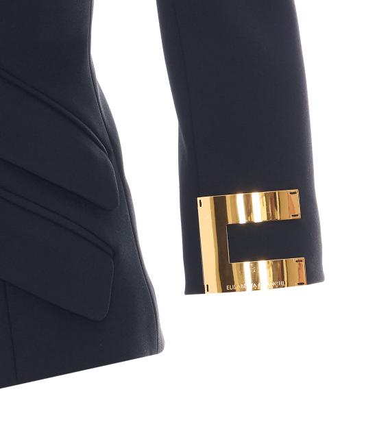 26FW 엘리자베타프랜치 수트 자켓 GI26866E2 110 Black - ELISABETTA FRANCHI