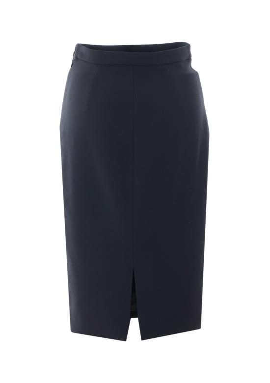 26FW 엘리자베타프랜치 미디 스커트 GO22366E2 110 Black - ELISABETTA FRANCHI