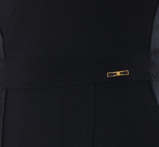 26FW 엘리자베타프랜치 미디 원피스 AB98566E2 110 Black - ELISABETTA FRANCHI
