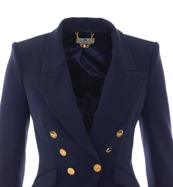 26FW 엘리자베타프랜치 수트 자켓 GI26866E2 H88 Blue - ELISABETTA FRANCHI