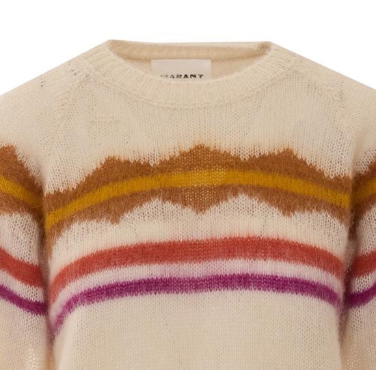 26FW 이자벨마랑에뚜왈 MONETTE 풀오버 모헤어 스웨터 PU0930FA D3L06E23EC WHITE - ISABEL MARANT ETOILE