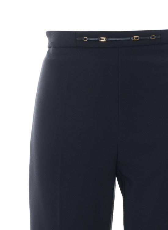 26FW 엘리자베타프랜치 스트레이트 팬츠 PA19866E2 110 Black - ELISABETTA FRANCHI