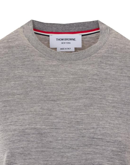 26FW 톰브라운 반팔 티셔츠 FJS232A J0301055 GREY - THOM BROWNE