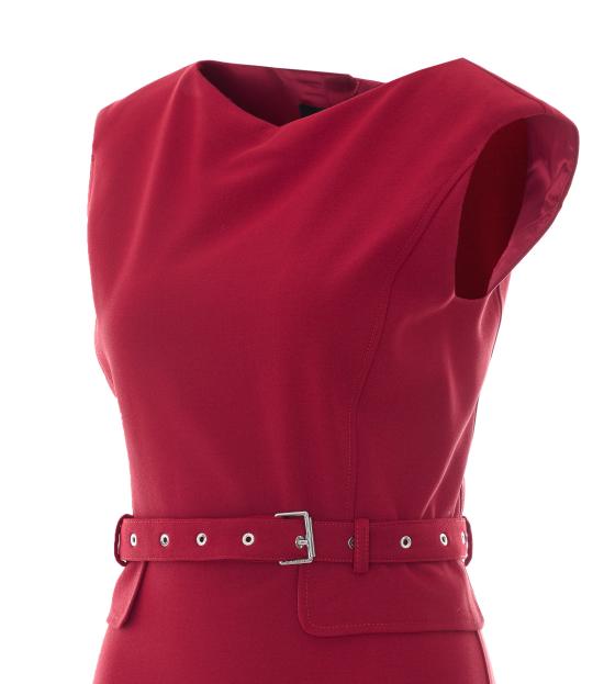 26FW 핑코 미디 원피스 107265 A3DAR59 Red - PINKO