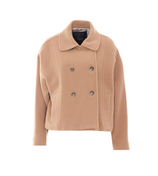 26FW 핑코 코트 107552 A3FGD37 Beige