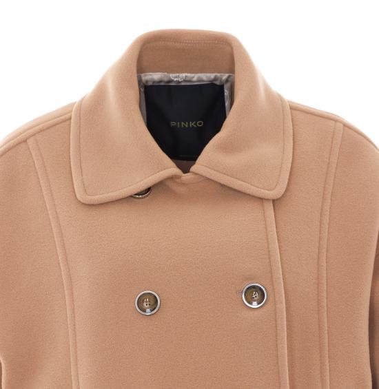26FW 핑코 코트 107552 A3FGD37 Beige - PINKO
