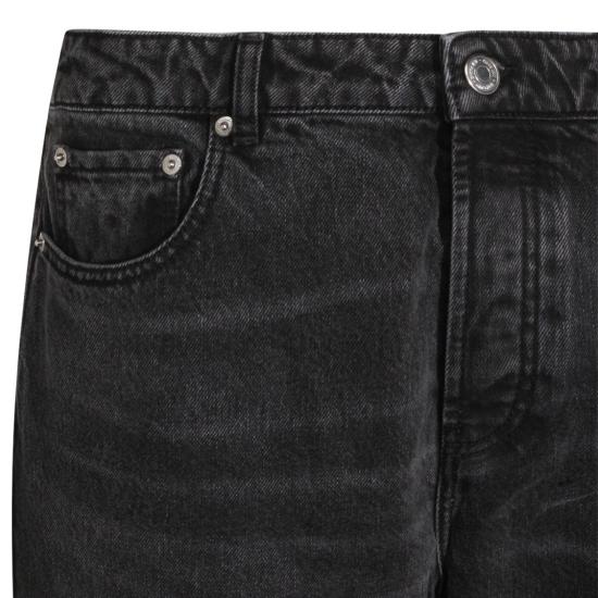 26SS 아미 코튼 라지 핏 진 HTR450 DE0124031 BLACK - AMI