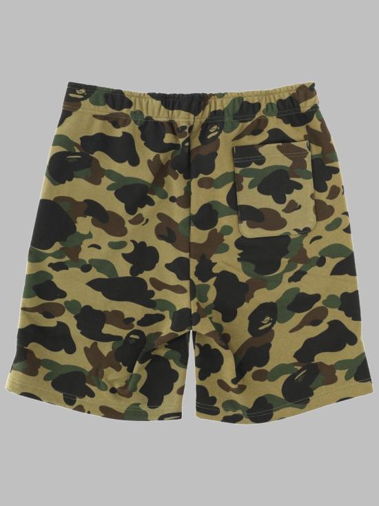 26FW 베이프 숏팬츠 001SPM301005M GREEN MILITARY GREEN - BAPE