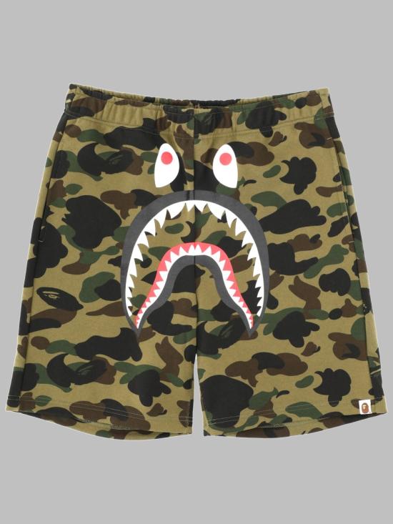 26FW 베이프 숏팬츠 001SPM301005M GREEN MILITARY GREEN