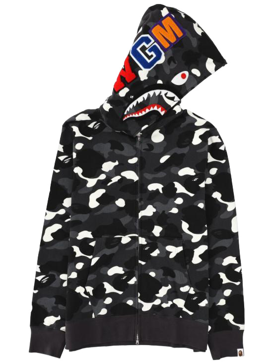 26FW 베이프 후드 티셔츠 001ZPM301302M BLACK