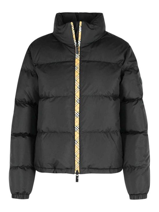 25FW 버버리 체크 테이프 앰블사이드 푸퍼 자켓 8110250 Black