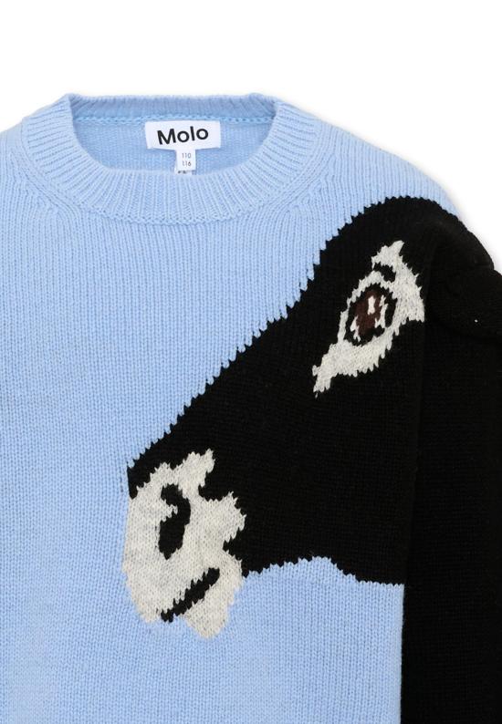 26FW [키즈] 몰로 니트/스웻셔츠 2W26K214 5731 LIGHT BLUE - MOLO