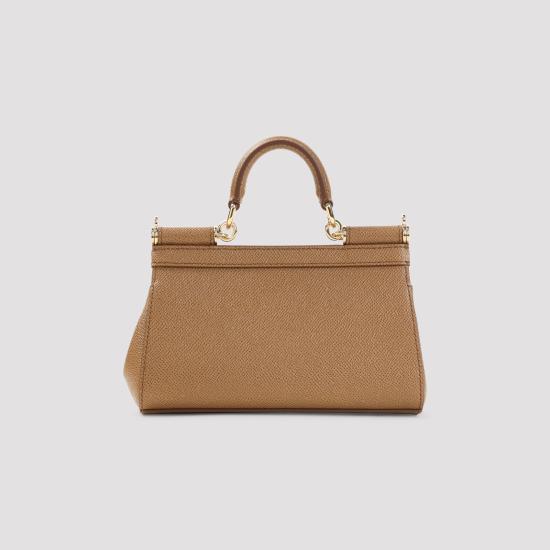 26FW 돌체앤가바나 SICILY 시실리 스몰 핸드백 BB7116 B1001 8M417 CARAMELLO - DOLCE & GABBANA