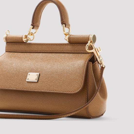 26FW 돌체앤가바나 SICILY 시실리 스몰 핸드백 BB7116 B1001 8M417 CARAMELLO - DOLCE & GABBANA