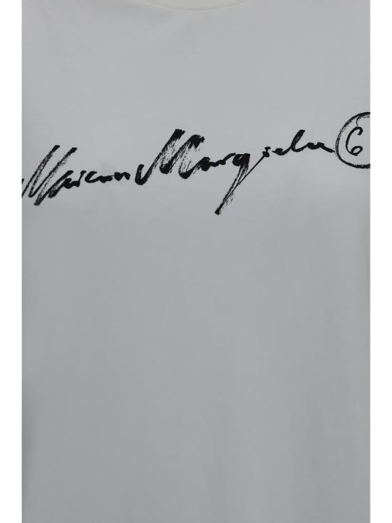 26FW MM6 메종마르지엘라 반팔 티셔츠 S52GC0368M20258 101 WHITE - MM6 MAISON MARGIELA