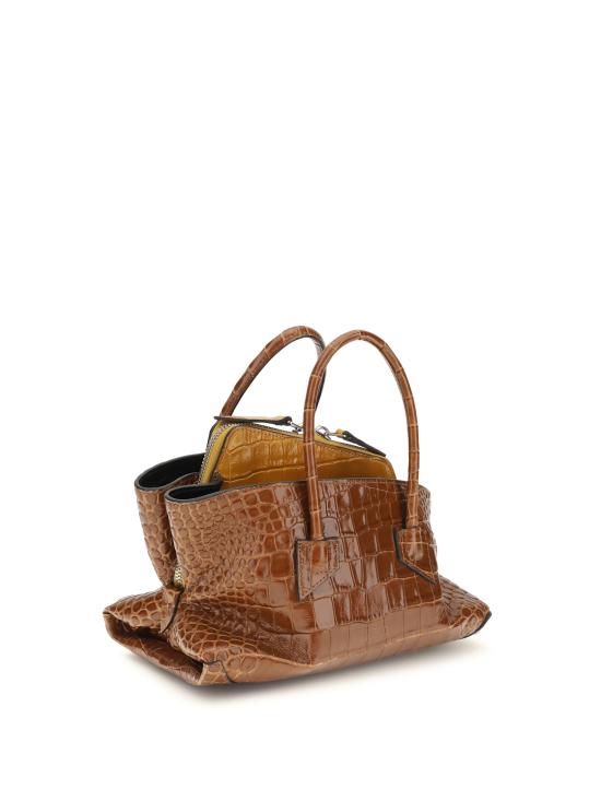 26FW 디 아티코 토트백 260WAH00063LBT155PR 490 BROWN - THE ATTICO