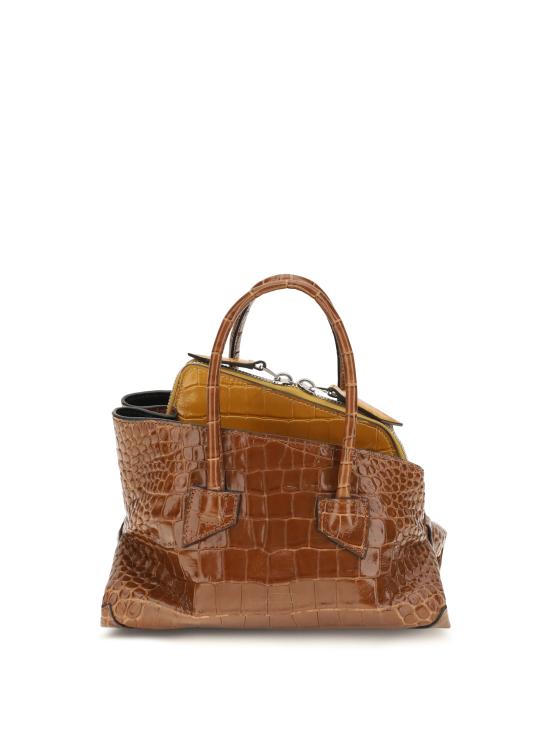 26FW 디 아티코 토트백 260WAH00063LBT155PR 490 BROWN