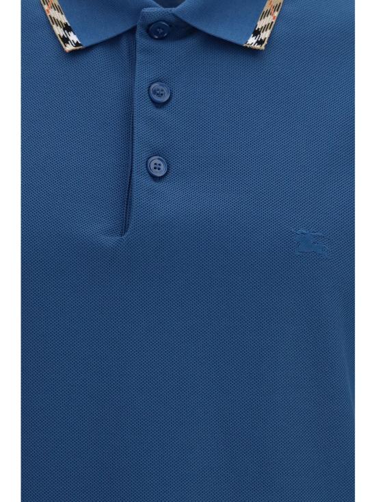 26FW 버버리 폴로 티셔츠 8127685 A4191 BLUE - BURBERRY