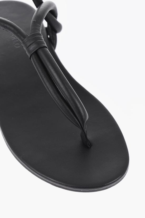  델 칼로 샌들 10725PIUMA NERO Black - DEL CARLO