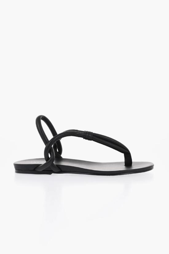  델 칼로 샌들 10725PIUMA NERO Black - DEL CARLO