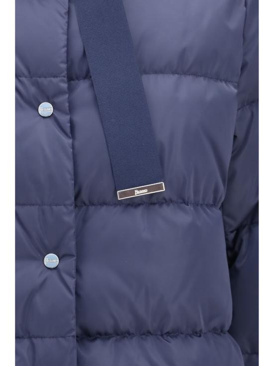 26FW 에르노 새틴 케이 다운 자켓 PI001936D12170Z 9202 BLUE - HERNO