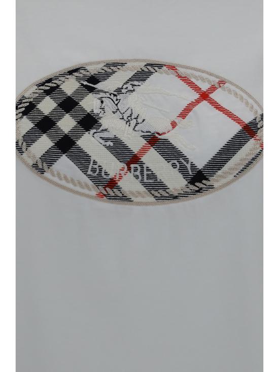 26FW 버버리 반팔 티셔츠 8128058 B7078 WHITE - BURBERRY