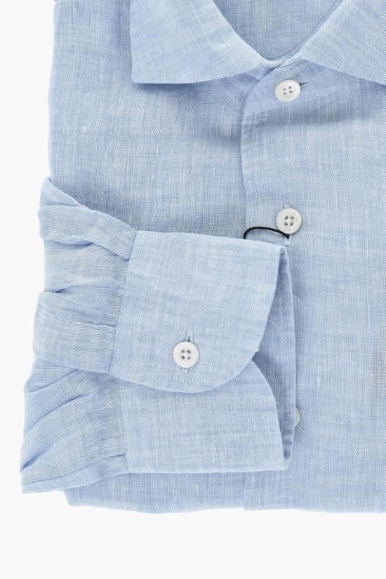  꼬르넬리아니 긴팔 셔츠 91P126 3111092 007 Light blue - CORNELIANI