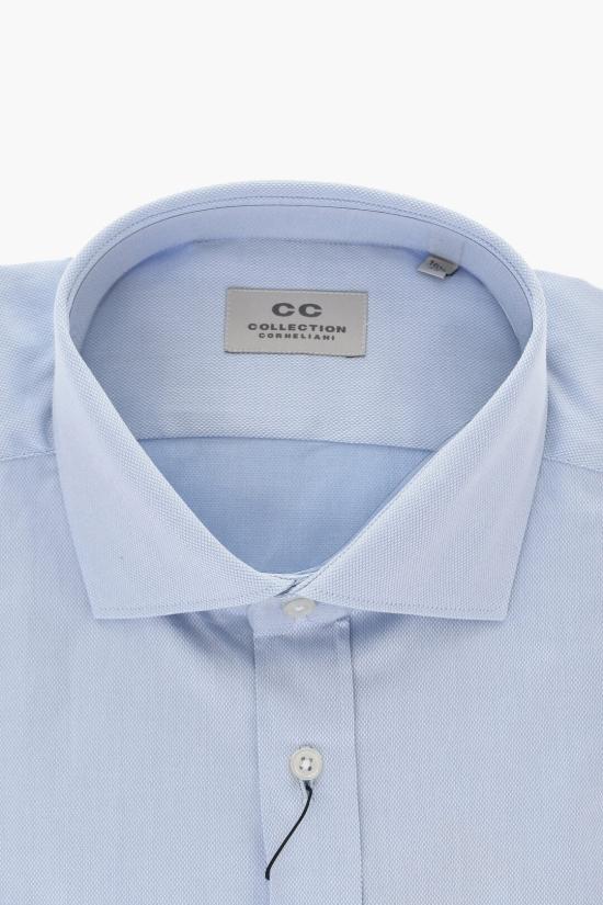  꼬르넬리아니 긴팔 셔츠 91PX23 3161211 008 Light blue - CORNELIANI