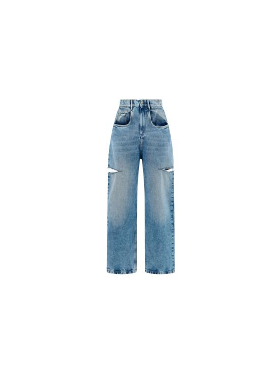 26FW 마르지엘라 코인 슬래쉬 디테일 진 S51LA0051S30513 470 BLUE