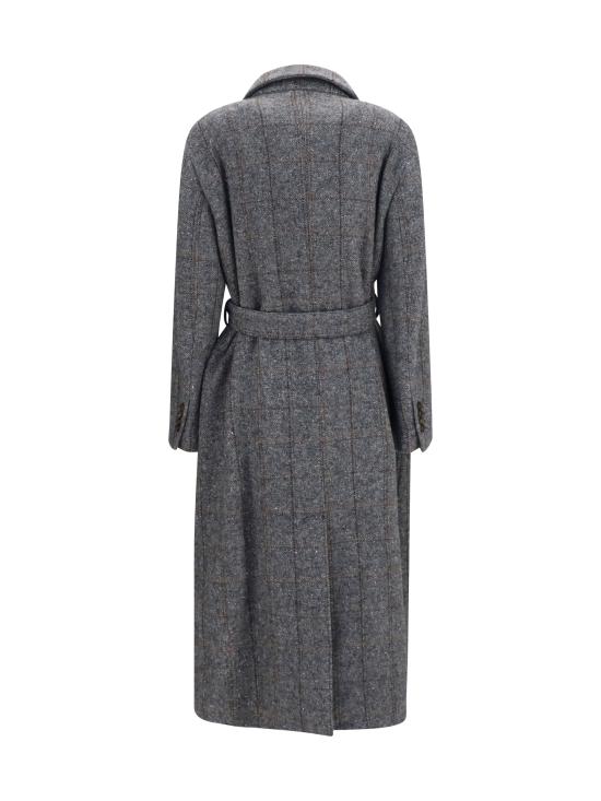 26FW 브루넬로 쿠치넬리 코트 MG5729937 C001 GREY - BRUNELLO CUCINELLI