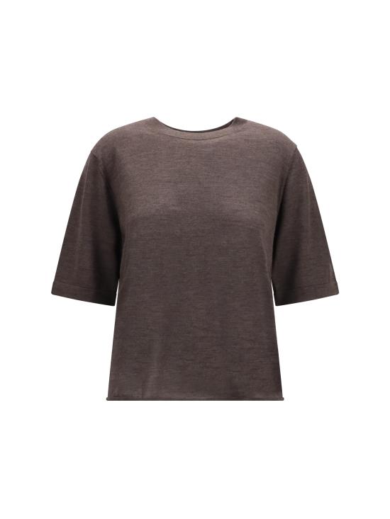 26FW 루루 드 세종 반팔 티셔츠 NALALDS BROWNMELAN