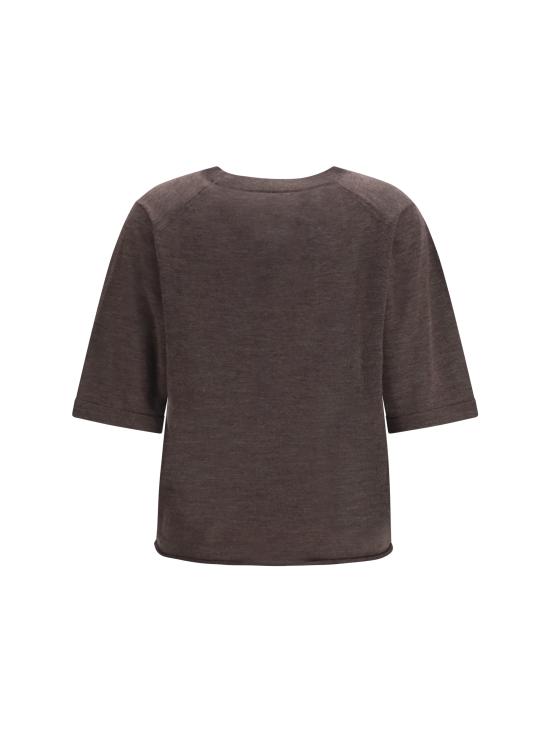 26FW 루루 드 세종 반팔 티셔츠 NALALDS BROWNMELAN - LOULOU DE SAISON