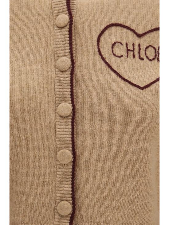 26FW 끌로에 가디건 CH26AMC15710 218 BEIGE - CHLOE