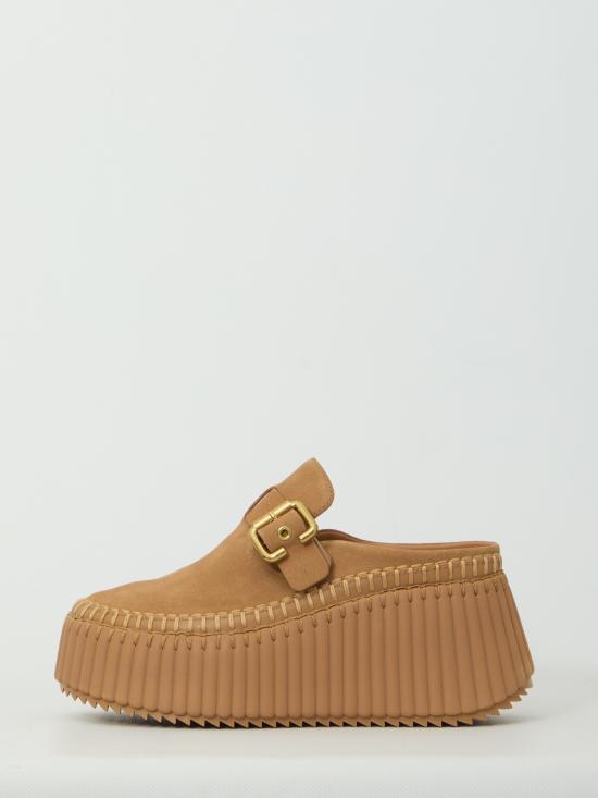 26FW 끌로에 뮬/슬리퍼 CH26A13CMS BROWN - CHLOE