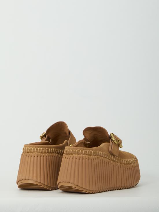 26FW 끌로에 뮬/슬리퍼 CH26A13CMS BROWN - CHLOE